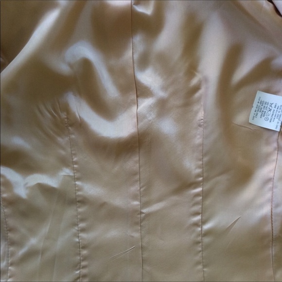 VINTAGE EMANUEL UNGARO PARIS SILK CREAM BLAZER SIZE 6 - Picture 12 of 15